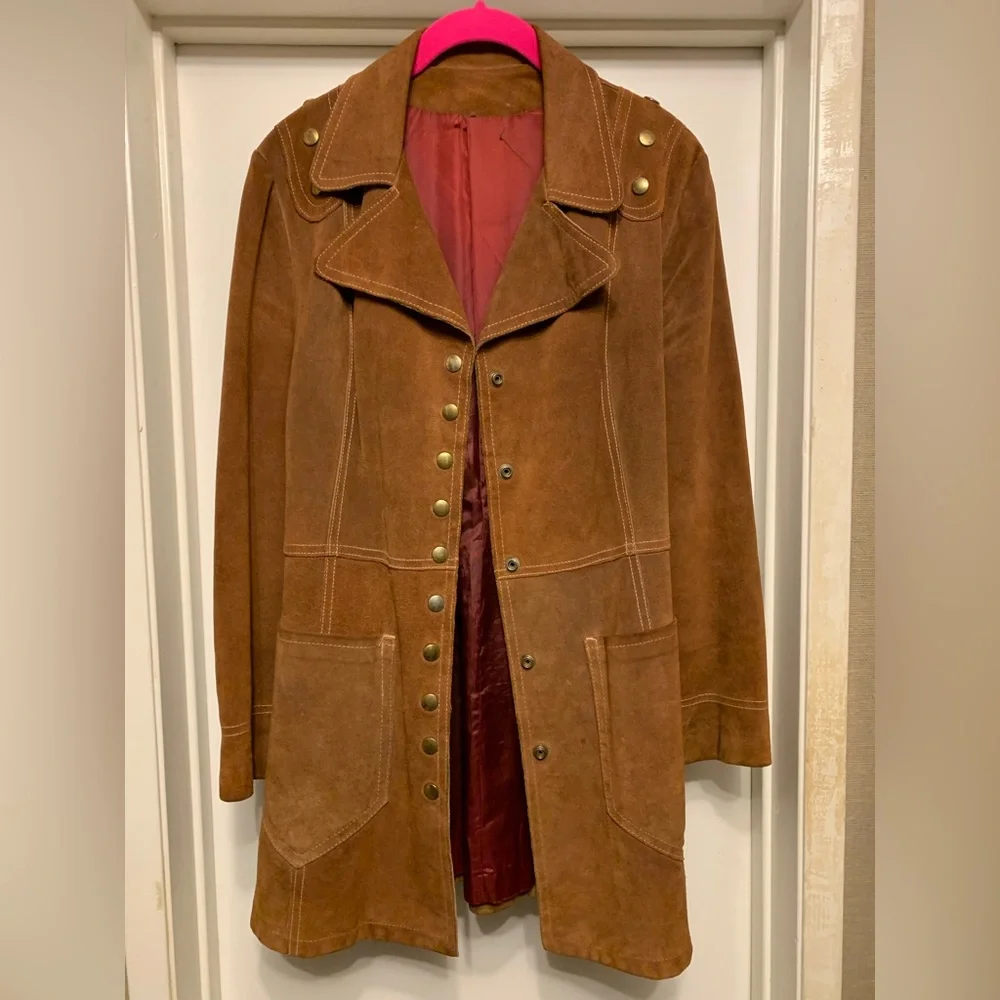 🔥 Vintage Suede Jacket - Western Chic Meets Rockstar Vibes 🤠🎸🔥 - Picture 2 of 16
